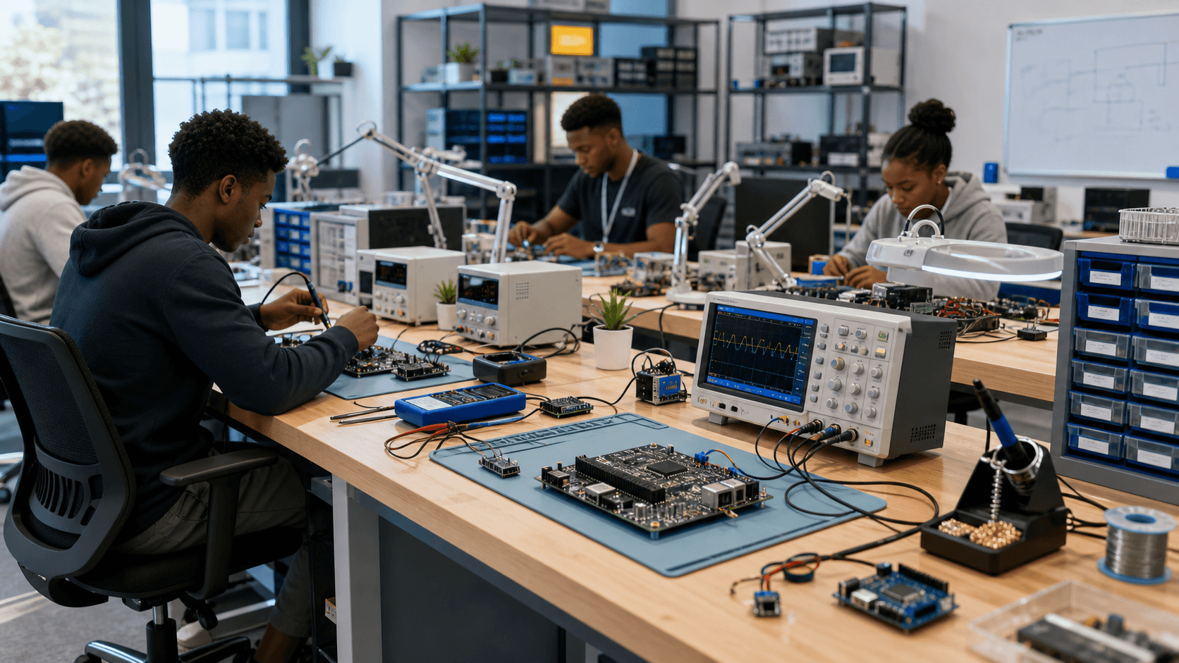 Setting Up a Smarter Embedded Lab for Student Teams